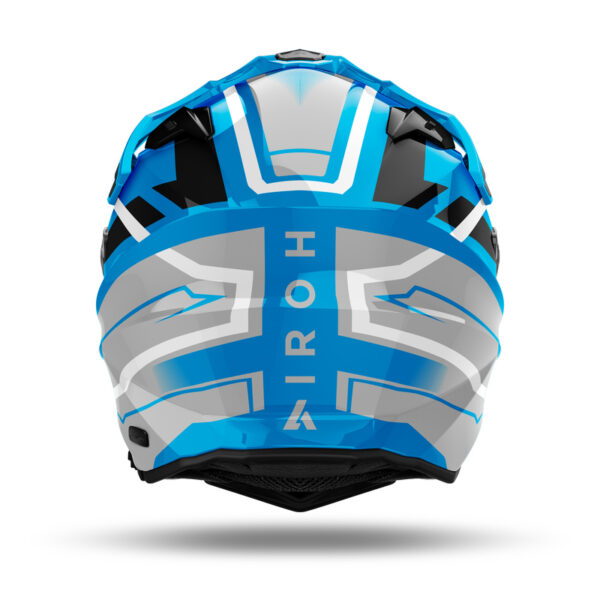 Kask AIROH COMMANDER 2 MAVICK CERULEAN BLUE GLOSS - obrazek 3
