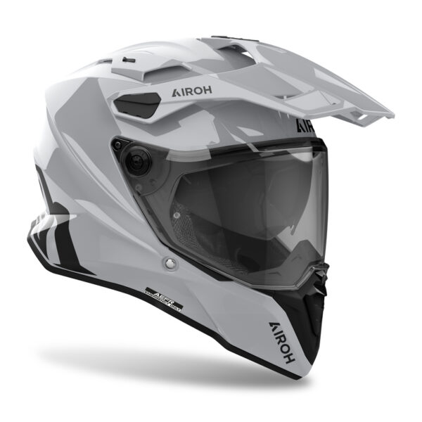 Kask AIROH COMMANDER 2 COLOR CEMENT GREY GLOSS - obrazek 2