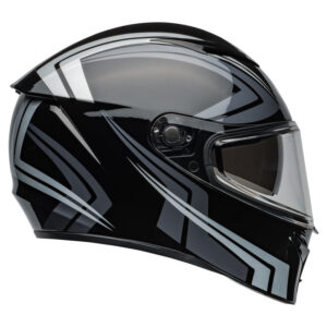 Kask BELL LITHIUM ECE6 JETSTREAM BLACK/SILVER