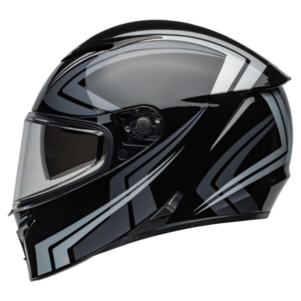 Kask BELL LITHIUM ECE6 JETSTREAM BLACK/SILVER - obrazek 2