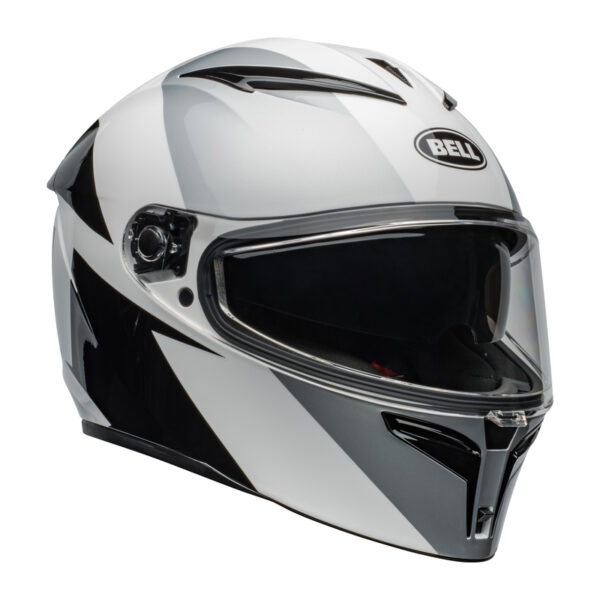 Kask BELL LITHIUM ECE6 SHEAR SILVER/WHITE - obrazek 3