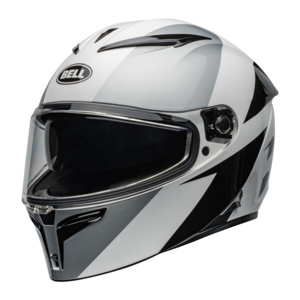 Kask BELL LITHIUM ECE6 SHEAR SILVER/WHITE - obrazek 4