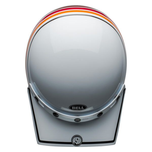 Kask BELL MOTO-3 ECE6 RSD SDL BLACK SATIN/GLOSS WHITE/BLACK - obrazek 3