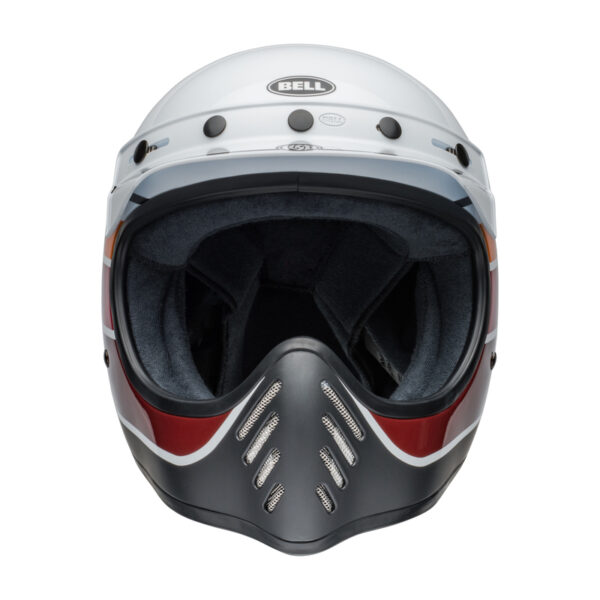 Kask BELL MOTO-3 ECE6 RSD SDL BLACK SATIN/GLOSS WHITE/BLACK - obrazek 6