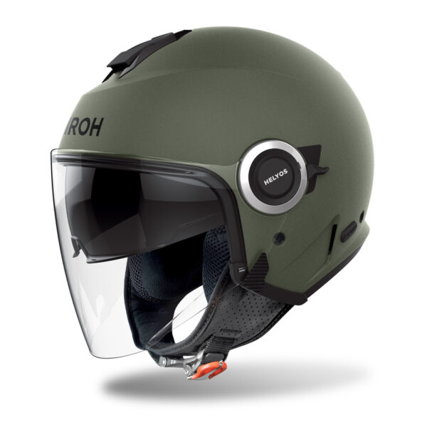 Kask AIROH HELYOS COLOR MILITARY GREEN MATT