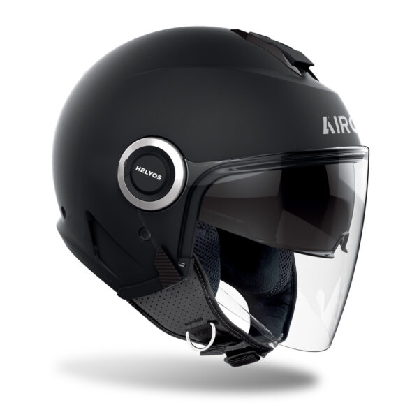 Kask AIROH HELYOS COLOR BLACK MATT - obrazek 2