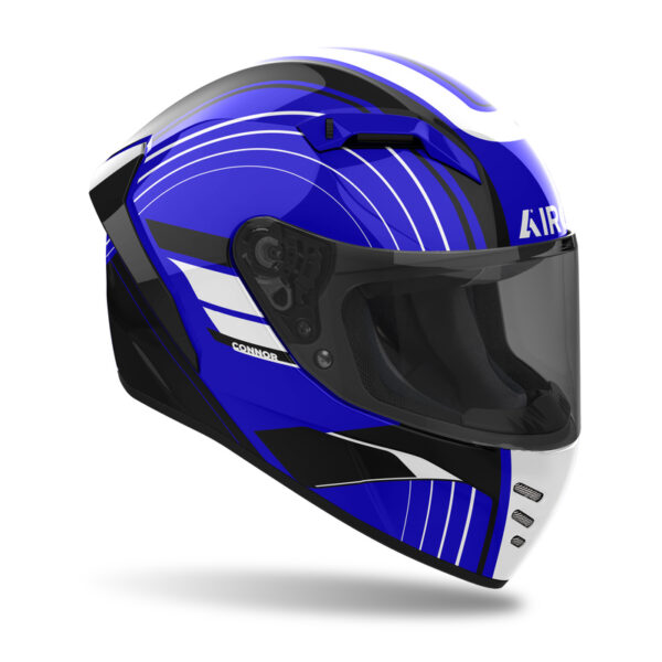 Kask AIROH CONNOR ACHIEVE BLUE GLOSS - obrazek 2