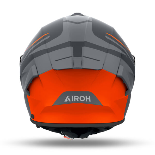Kask AIROH SPARK 2 SPINNER ORANGE MATT - obrazek 3