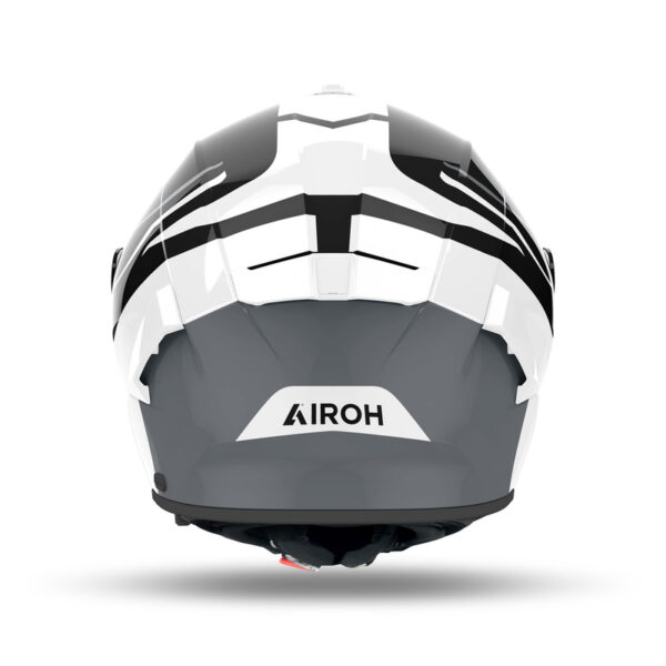 Kask AIROH SPARK 2 SPINNER WHITE GLOSS - obrazek 4