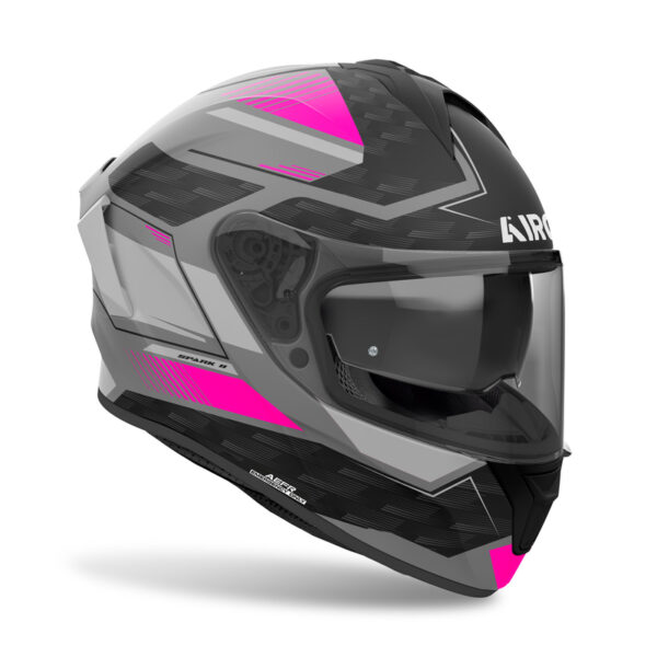 Kask AIROH SPARK 2 ZENITH PINK MATT - obrazek 2