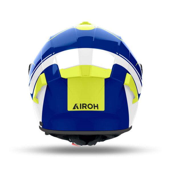 Kask AIROH SPARK 2 CHRONO BLUE/YELLOW GLOSS - obrazek 3