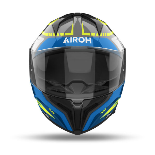 Kask AIROH MATRYX RIDER BLUE GLOSS - obrazek 4