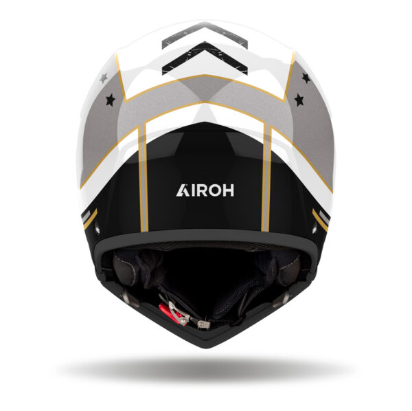 Kask AIROH J110 COMMAND GOLD GLITTER - obrazek 3
