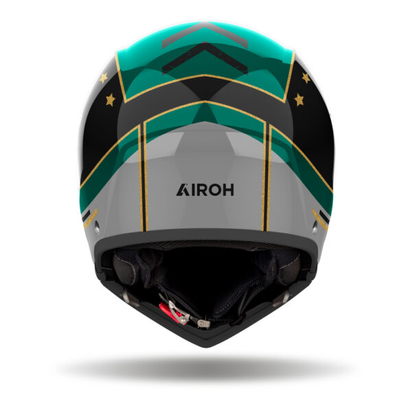 Kask AIROH J110 COMMAND MINT GREEN GLOSS - obrazek 3