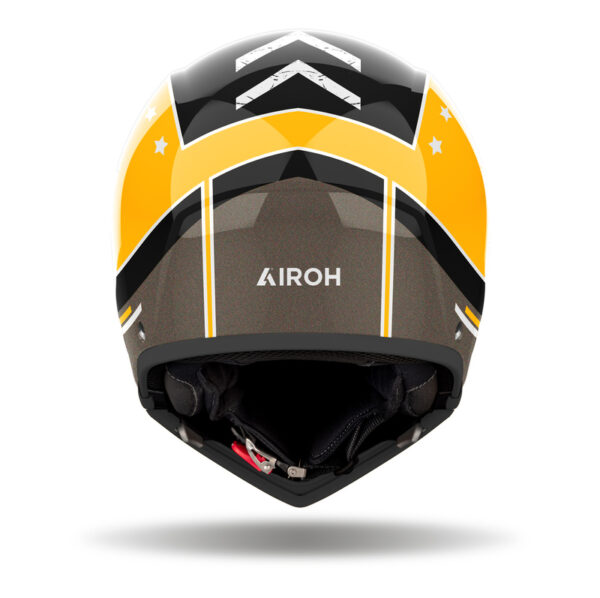 Kask AIROH J110 COMMAND YELLOW GLOSS - obrazek 3