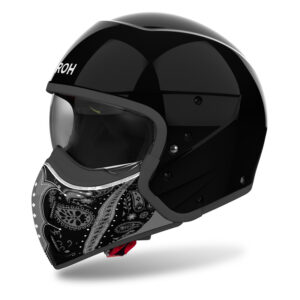 Kask AIROH J110 PAESLY BLACK GLOSS
