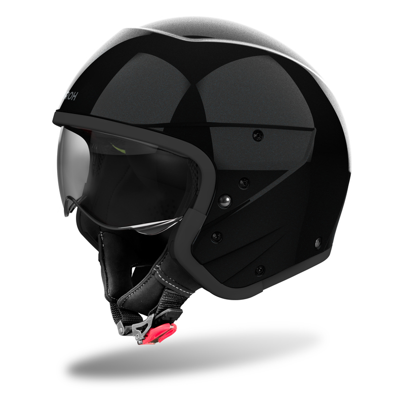Kask AIROH J110 COLOR BLACK GLITTER - obrazek 4