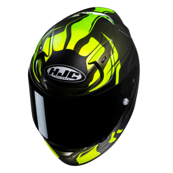 Kask HJC RPHA12 LAWIN YELLOW/BLACK - obrazek 3