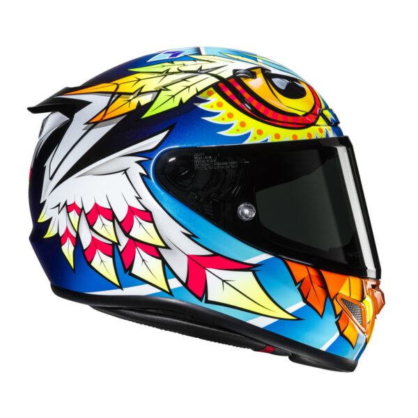Kask HJC RPHA12 SPASSO BLUE/RED - obrazek 2