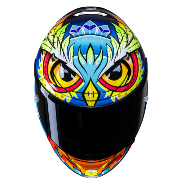 Kask HJC RPHA12 SPASSO BLUE/RED - obrazek 4