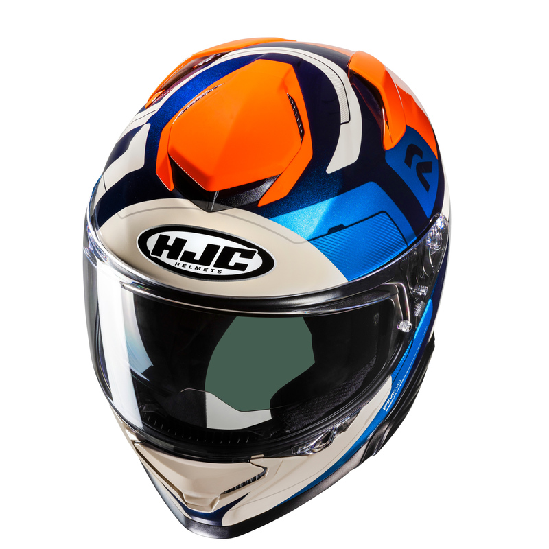 Kask HJC RPHA71 COZAD BLUE/RED - obrazek 2