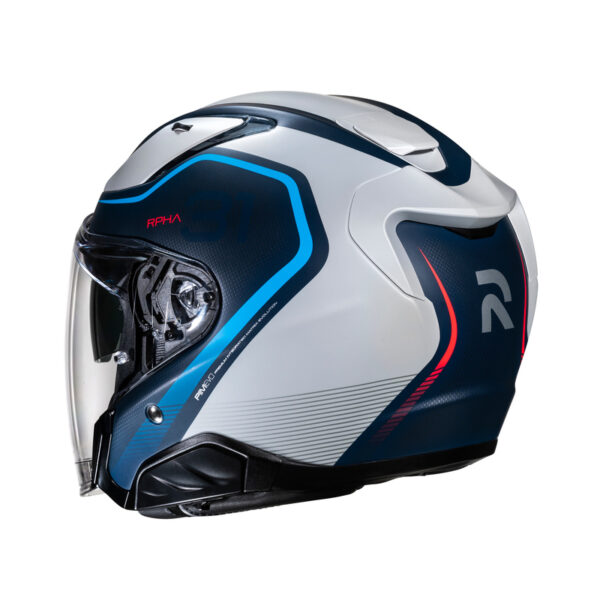 Kask HJC RPHA31 KOUV BLACK/SILVER - obrazek 2