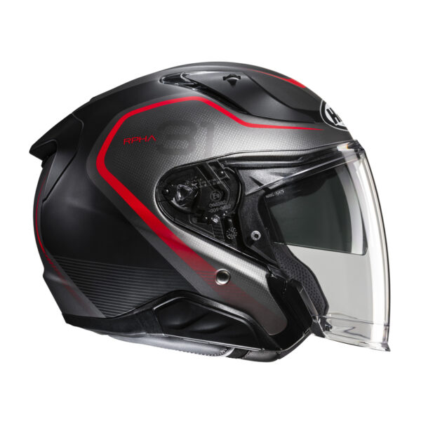 Kask HJC RPHA31 KOUV BLACK/RED - obrazek 2