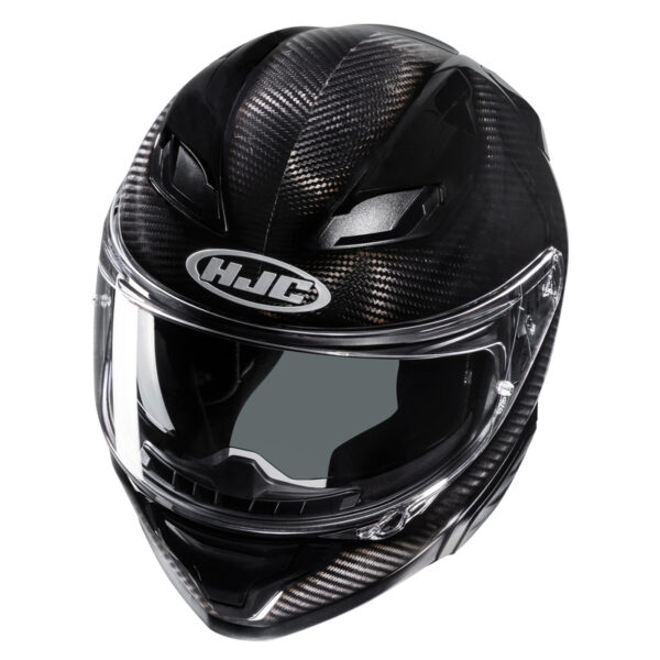 Kask HJC F71 SOLID CARBON BLACK - obrazek 2