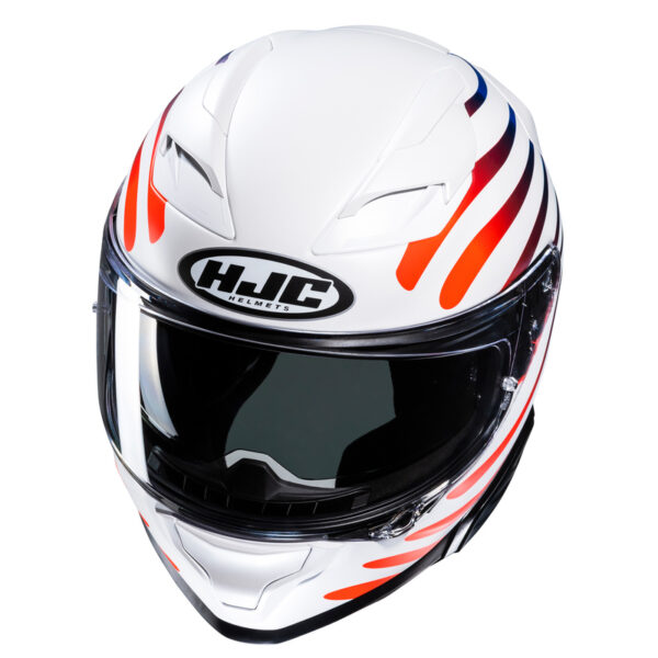 Kask HJC F71 ZEN WHITE/RED - obrazek 2