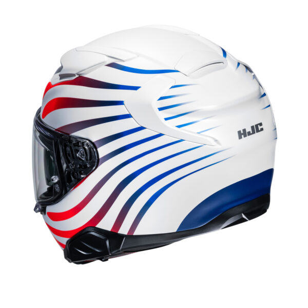 Kask HJC F71 ZEN WHITE/RED - obrazek 3