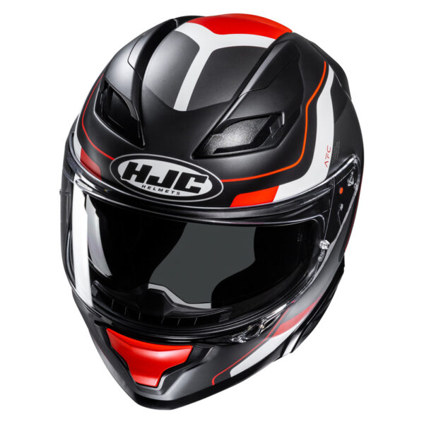 Kask HJC F71 ARCAN BLACK/RED - obrazek 2