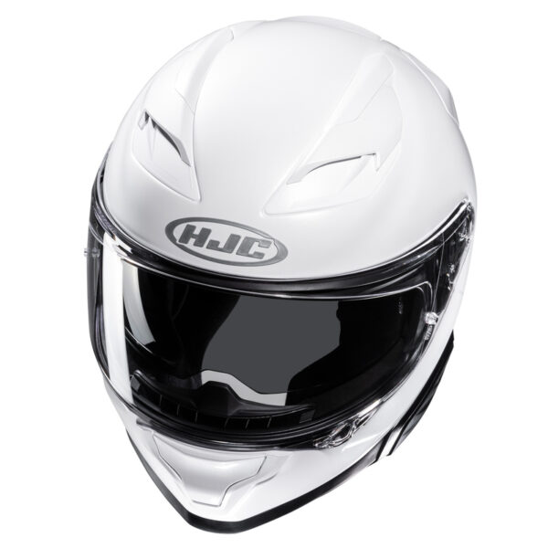 Kask HJC F71 SOLID PEARL WHITE - obrazek 2