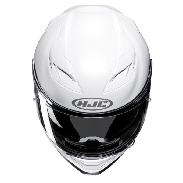 Kask HJC F71 SOLID PEARL WHITE - obrazek 4