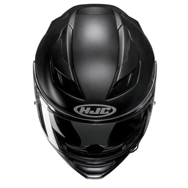 Kask HJC F71 SOLID SEMI FLAT BLACK - obrazek 2