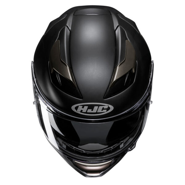 Kask HJC F71 SOLID SEMI FLAT BLACK TITANIUM - obrazek 2