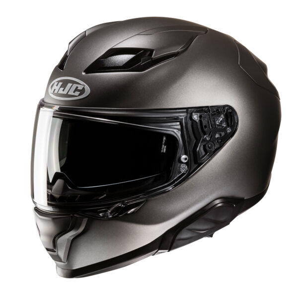 Kask HJC F71 SOLID SEMI FLAT TITANIUM