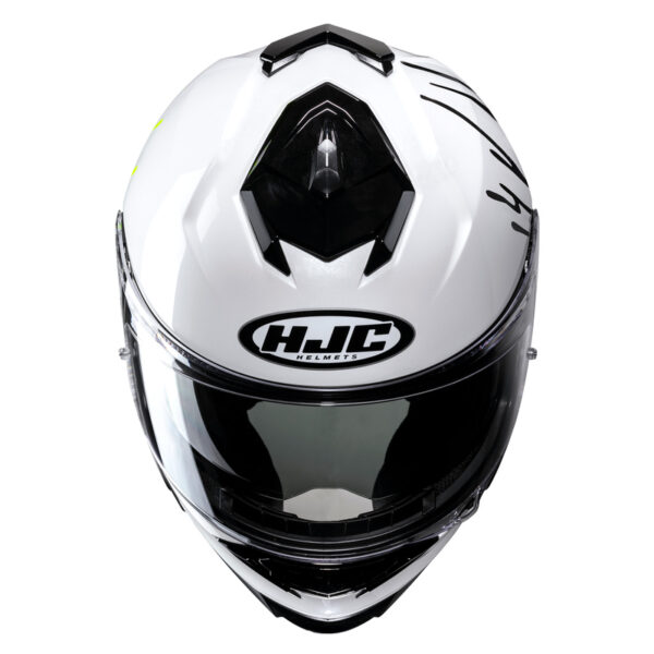 Kask HJC I71 CELOS WHITE/BLACK - obrazek 2
