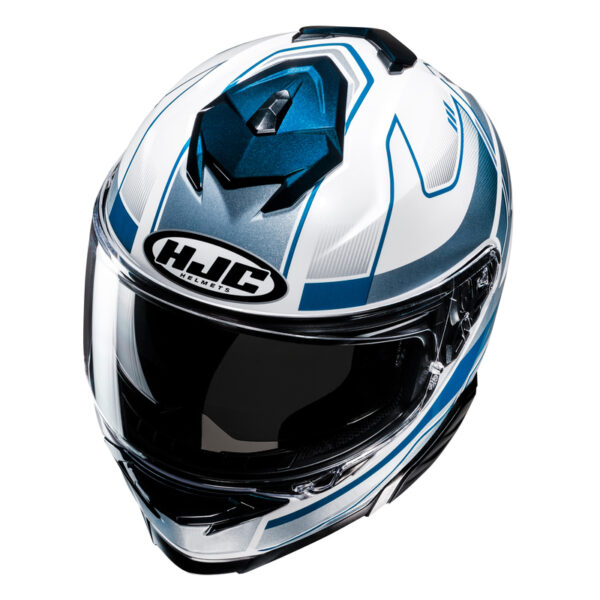 Kask HJC I71 IORIX BLUE/SILVER - obrazek 2