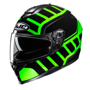 Kask HJC C70N HOLT BLACK/GREEN