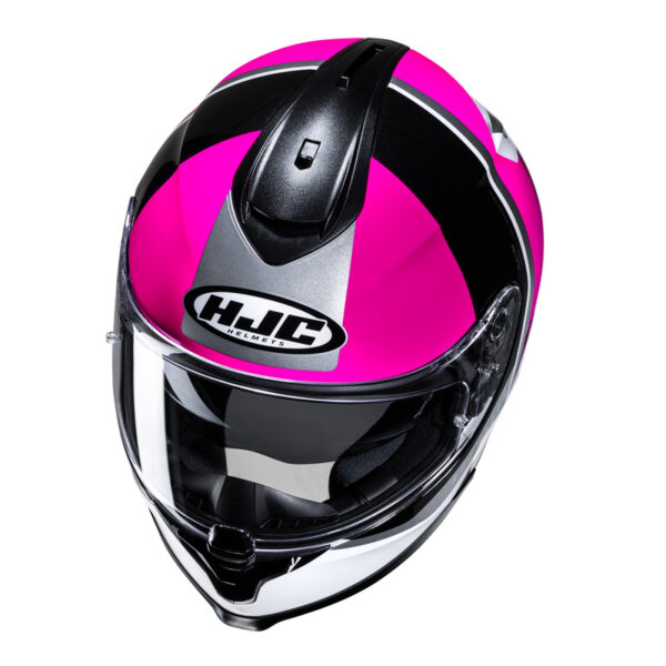 Kask HJC C70N ALIA PINK/SILVER - obrazek 2