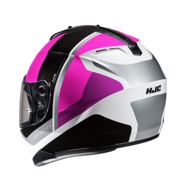Kask HJC C70N ALIA PINK/SILVER - obrazek 3
