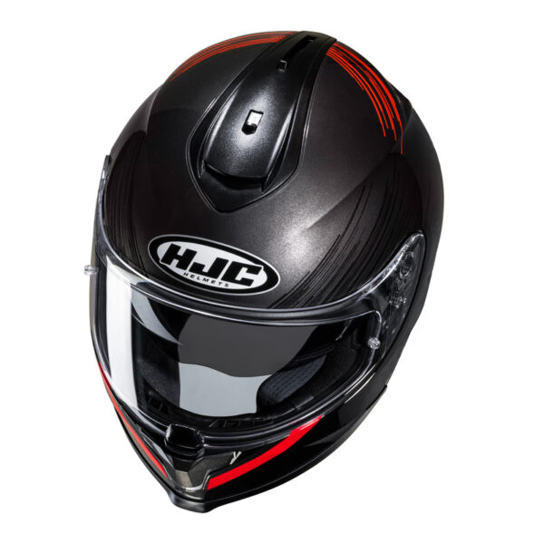 Kask HJC C70N SWAY BLACK/RED - obrazek 2