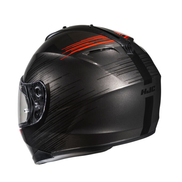 Kask HJC C70N SWAY BLACK/RED - obrazek 3