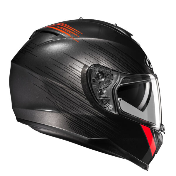 Kask HJC C70N SWAY BLACK/RED - obrazek 5