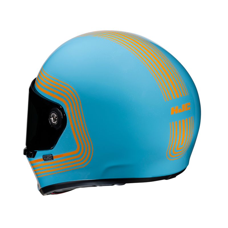 Kask HJC V10 FONI BLUE/ORANGE - obrazek 3