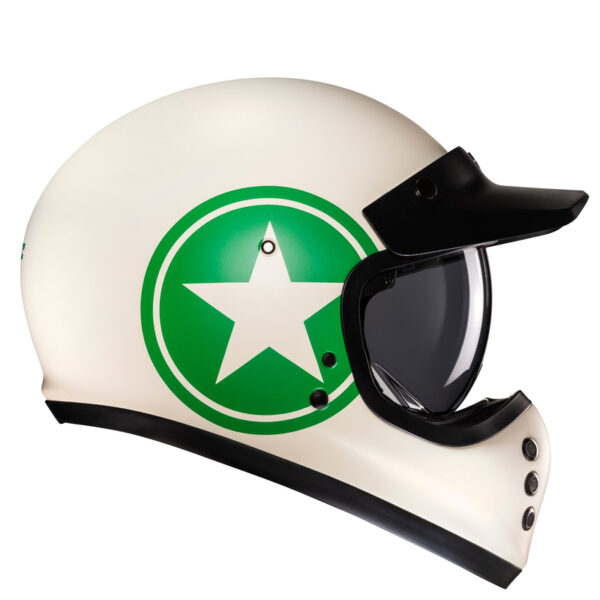 Kask HJC V60 NYX WHITE/GREEN - obrazek 5