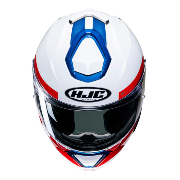 Kask HJC I91 BINA WHITE/BLUE - obrazek 4
