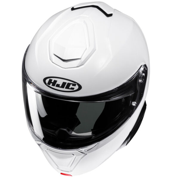 Kask HJC I91 SOLID PEARL WHITE - obrazek 2