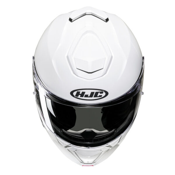 Kask HJC I91 SOLID PEARL WHITE - obrazek 4