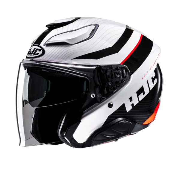 Kask HJC F31 NABY SILVER/WHITE